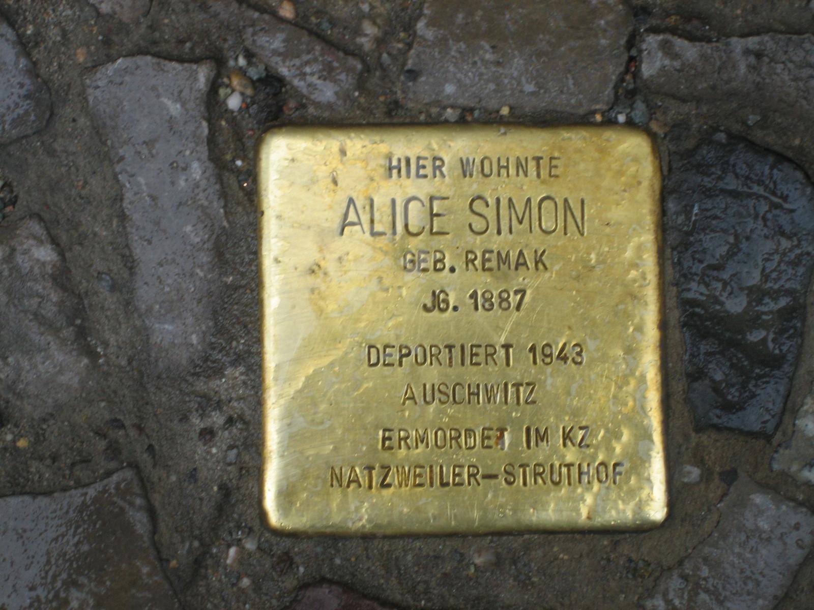 Der Stolperstein